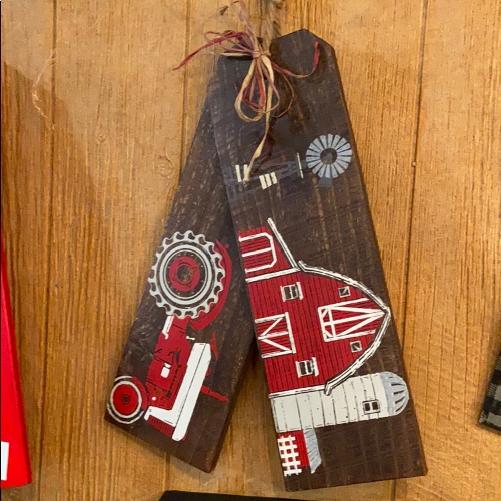 Door tag or hang in home